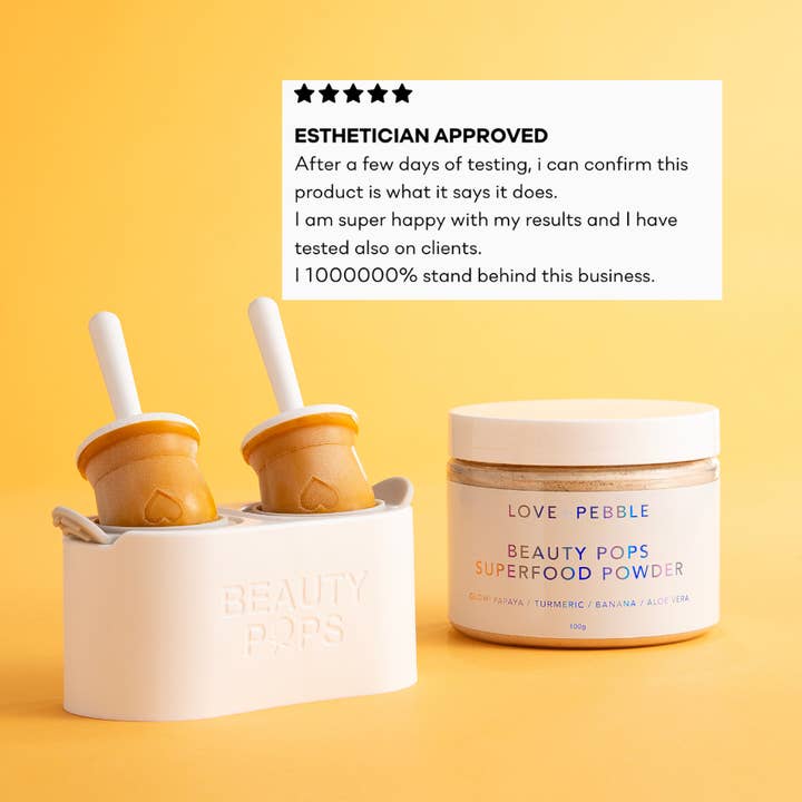 Love & Pebble - Venta al por mayor Mascarilla - Kit de mascarillas BEAUTY POPS™ Glow Enzyme Frozen
