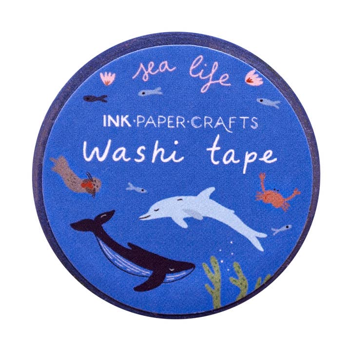 Sea Life Washi Tape for wholesale by Ink Paper Crafts