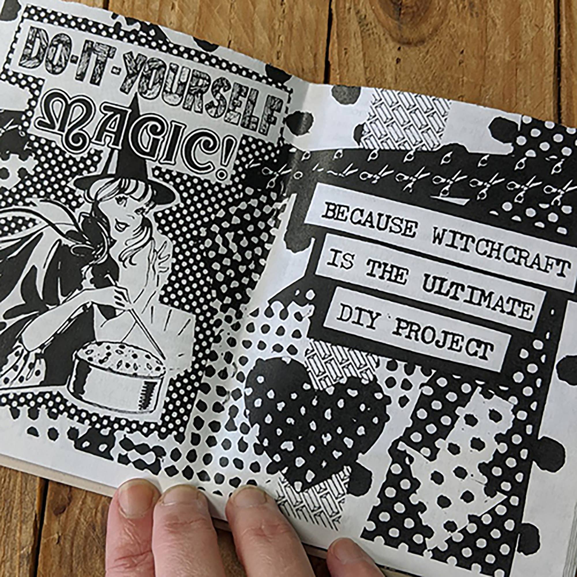 Portland Button Works - Wholesale Body, Mind & Spirit Book - Brainscan Zine Issue 34 - A Dabbler's Week of DIY WItchery2