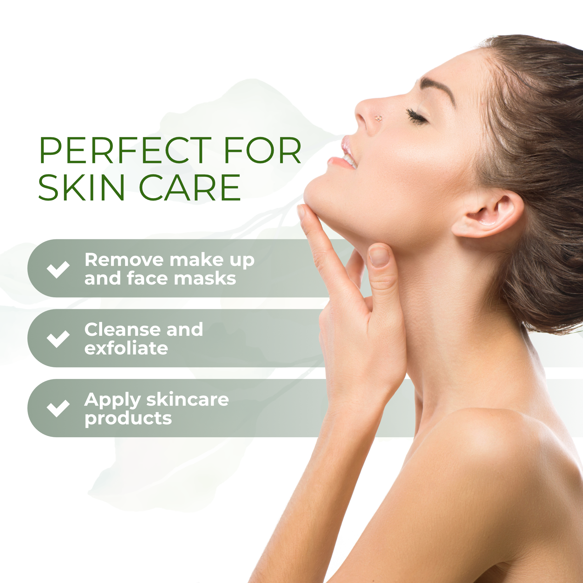 Luzia - Wholesale Face & Body Wipes - Disposable Ultra Soft Skin Towels5