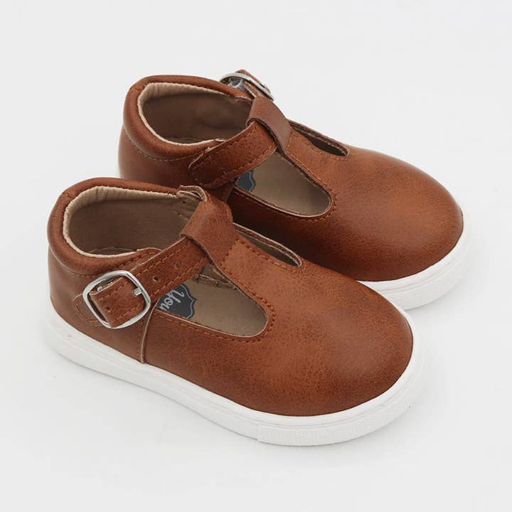 Soho Sneaker T-Straps - Brown for wholesale by Yourtay