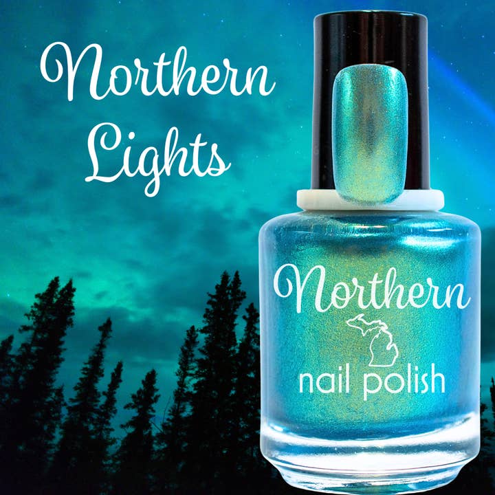 Northern Nail Polish - Wholesale Nail Polish - Northern Light ~Â Nail Polish Vegan Non-toxic Aurora Borealis