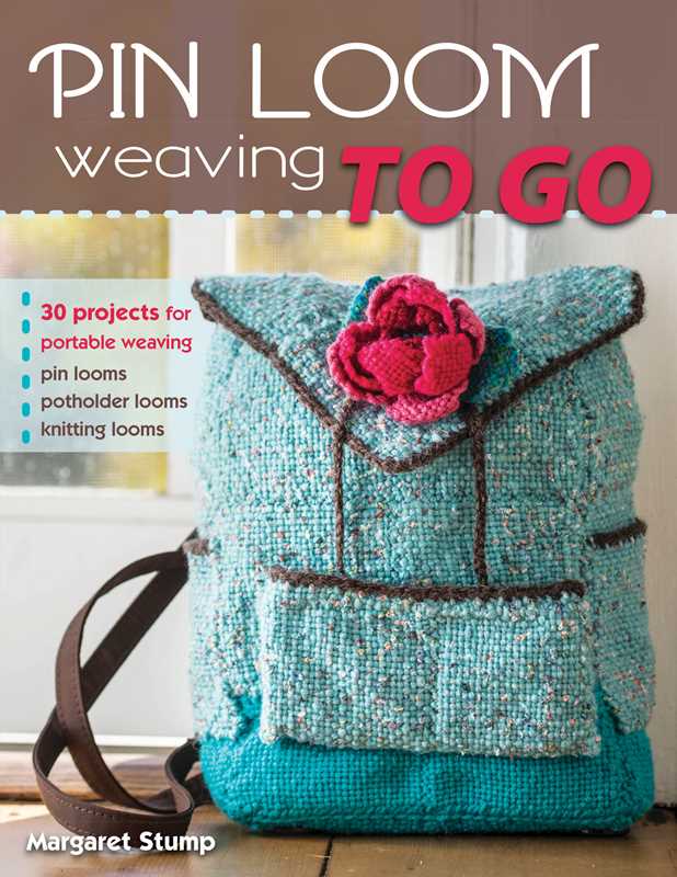 Simon & Schuster - Wholesale Crafts, Hobbies & DIY - Pin Loom Weaving to Go by Margaret Stump0