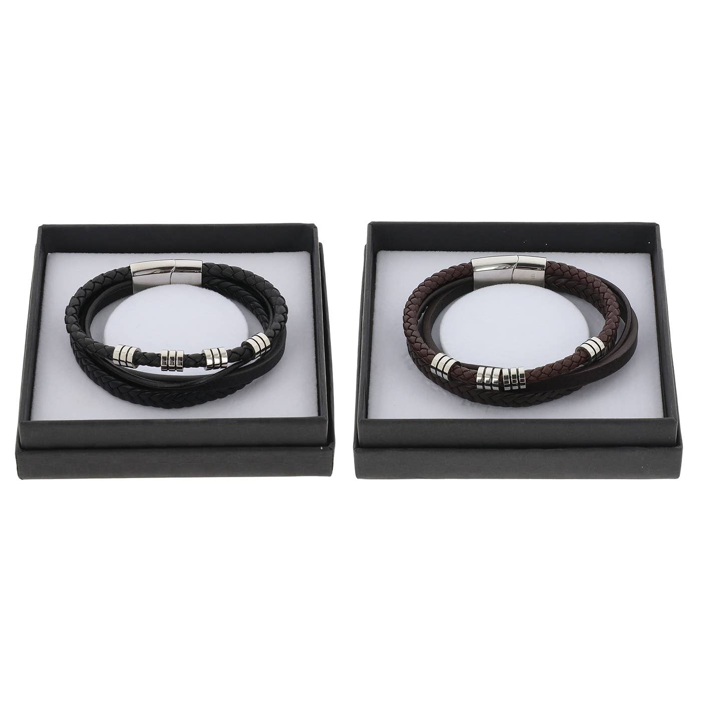 Joe Davies – Engroshandel Smykker - Herre – EQ For Men 4 i 1 Moderne Læderarmbånd7