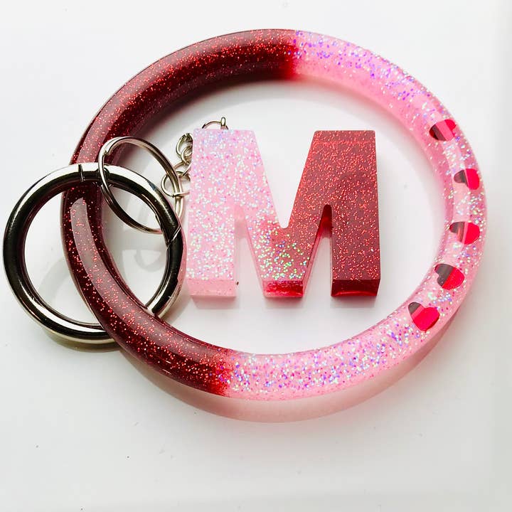 Hjärtan Alla hjärtans dag nyckelring armband Set för wholesale av Shop Drip Express