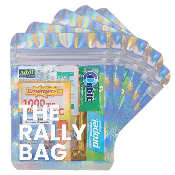 Real Vitamins - Wholesale First Aid Kit - The Rally Bag - Hangover Kits