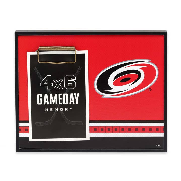 NHL Carolina Hurricanes Team Logo Photo Frame for wholesale by Open Road Brands, LLC