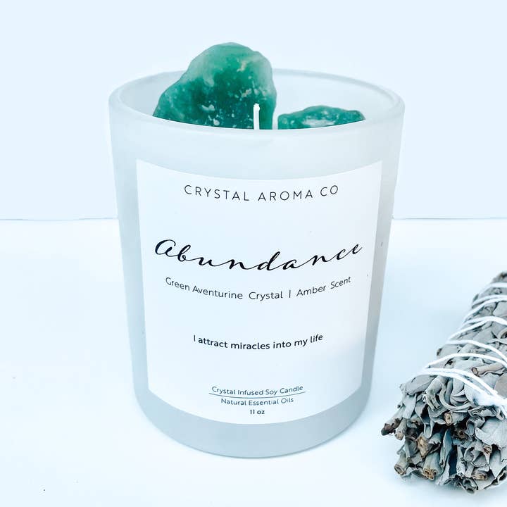 Vela de abundância - perfume âmbar por atacado de Crystal Aroma Co