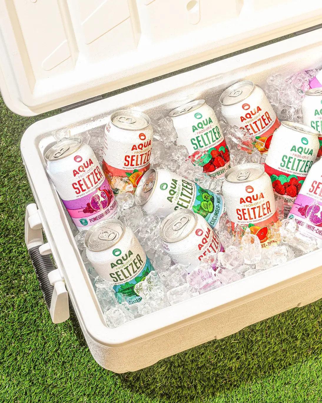 Aqua Seltzer by Aqua ViTea - Wholesale Soda/Carbonated Drink - Aqua Seltzer Probiotic Cucumber + Mint 12-Pack2