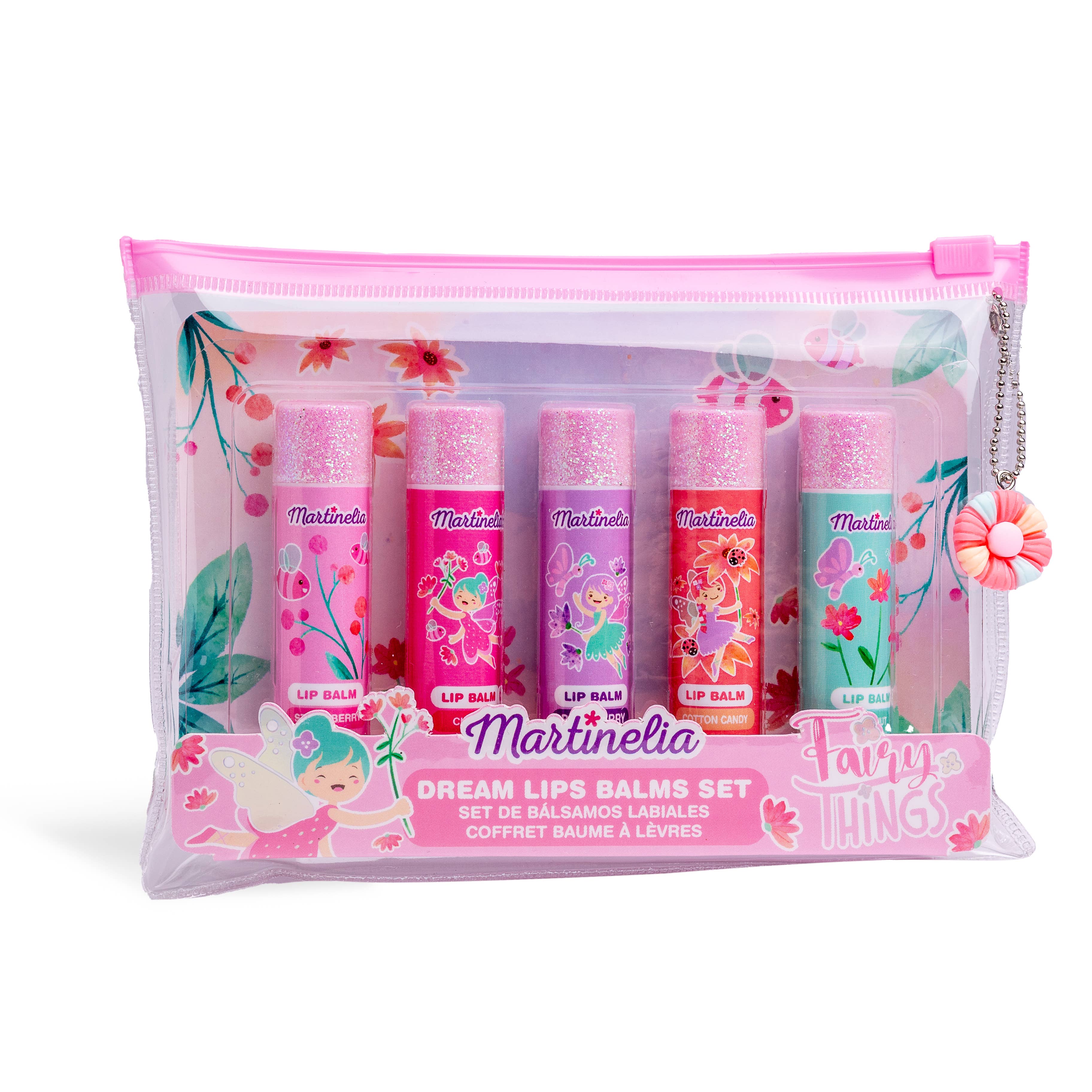 Aquarius Cosmetic SLU - Wholesale Makeup Kit - Kids - MARTINELIA FAIRY THINGS DREAM LIPS BALM SET0