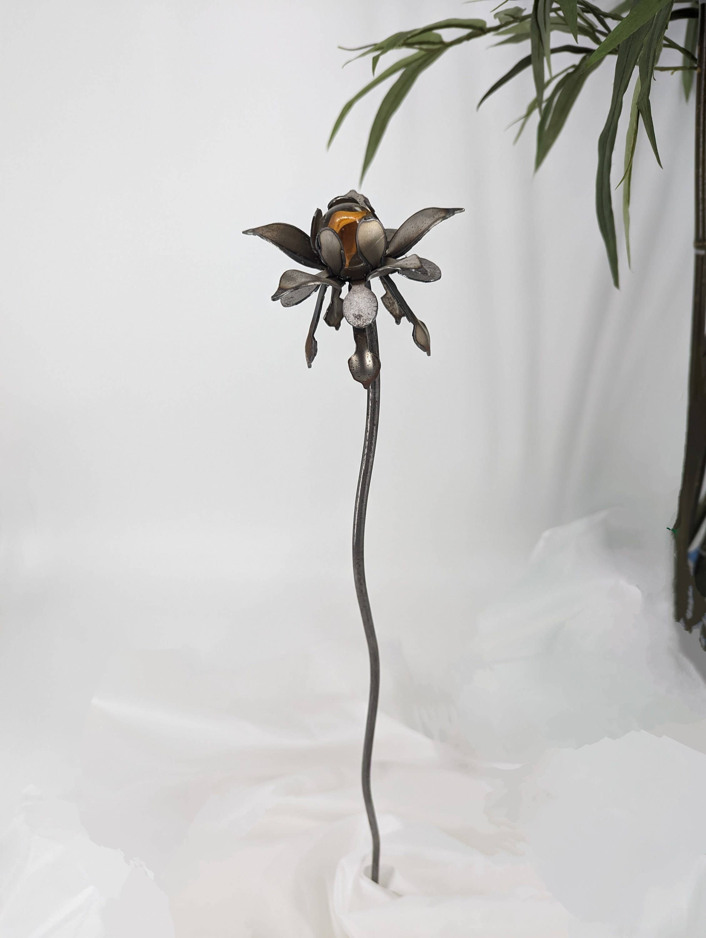 Designs by Dieter, LLC - Wholesale Garden/Lawn Stake - Handmade Metal Flower Garden Stake14