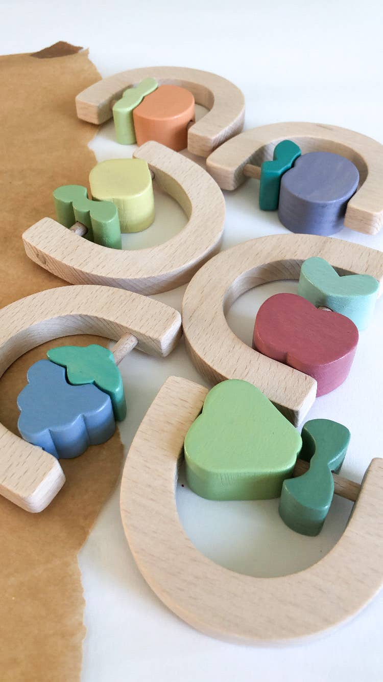 KMR Childwood - Wholesale Clutching Toy - Baby - Apple fruit rattle8