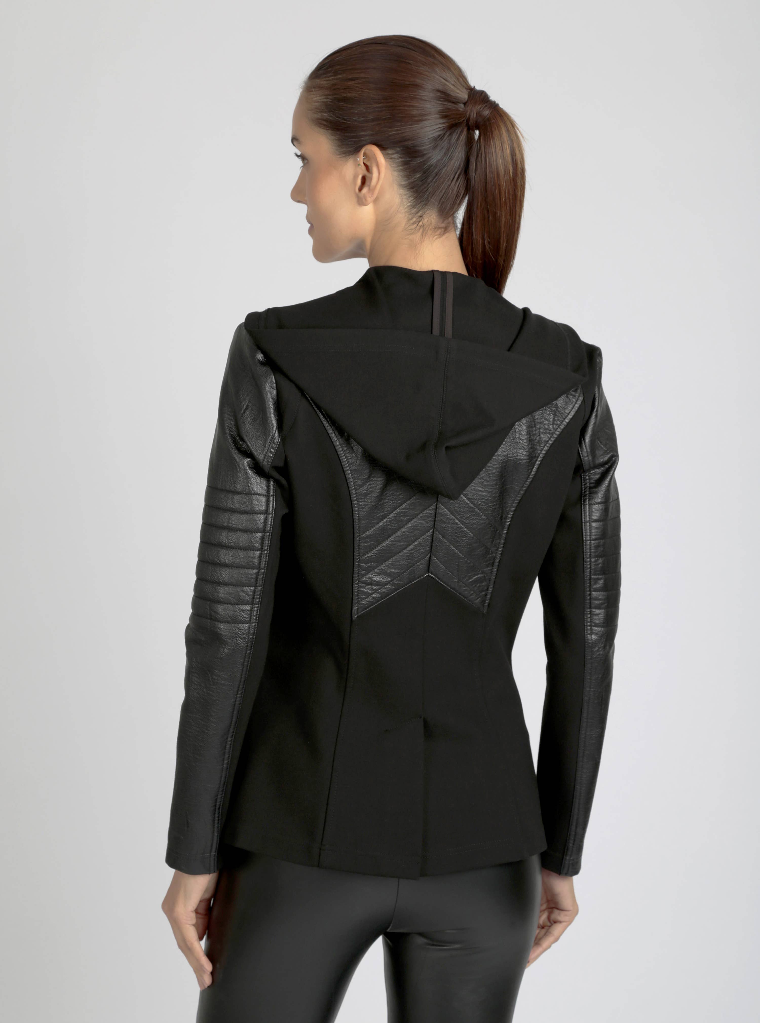 Svart Kavaj med huva - Svart för wholesale på Faire3