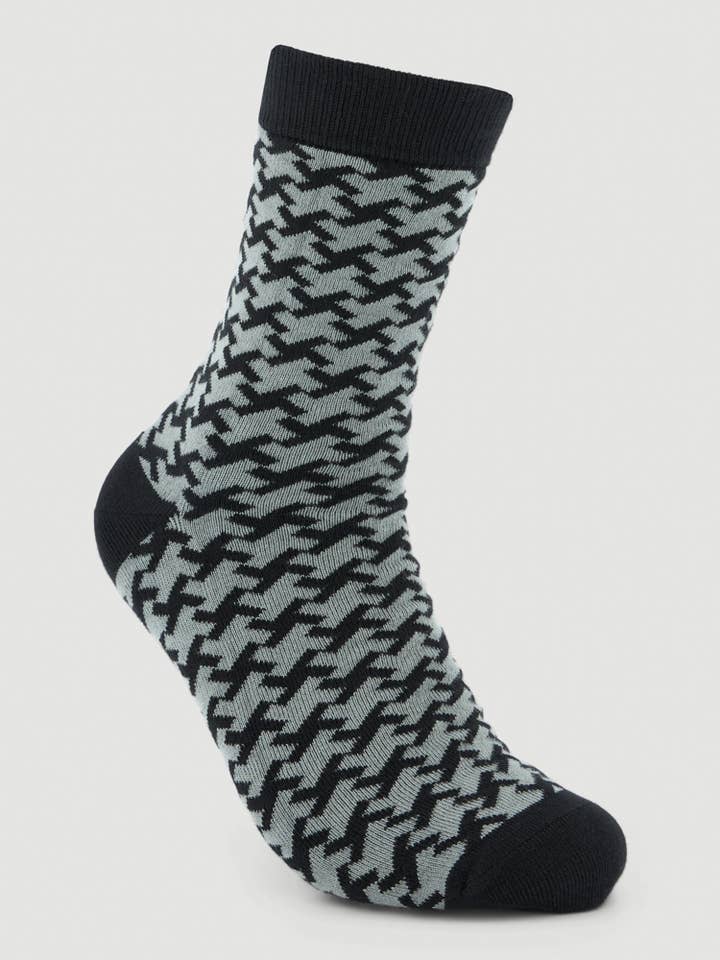 Organic Cotton Socks Pata Gallo Gray Fair Trade for wholesale by Veraluna Sustainable Clothing