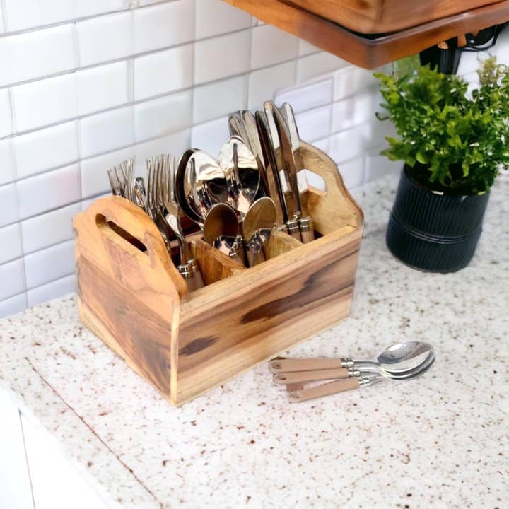 Mangohouten gereedschapshouder voor wholesale door Kudrati LLC