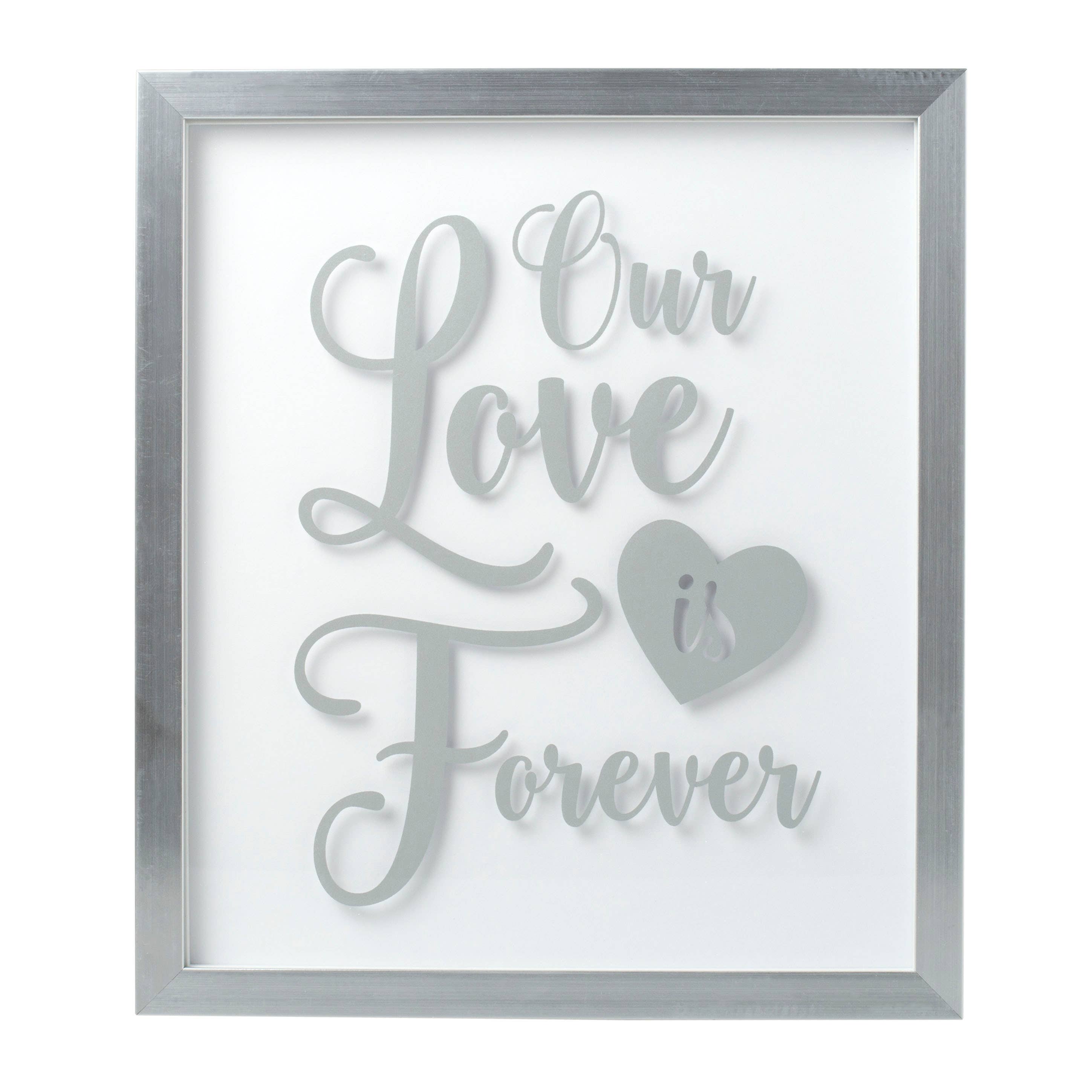 Kate & Milo - Wholesale Guest Book - Our Love Is Forever Wedding Signature Guest Book Frame3
