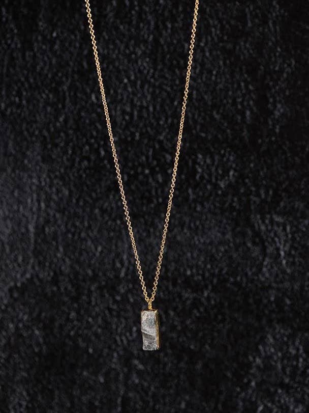 French Baguette necklace for wholesale by Atelier Leblanc