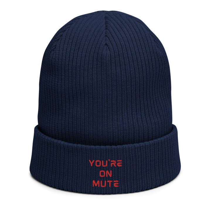 You're On Mute | Beanie for wholesale by Sew You