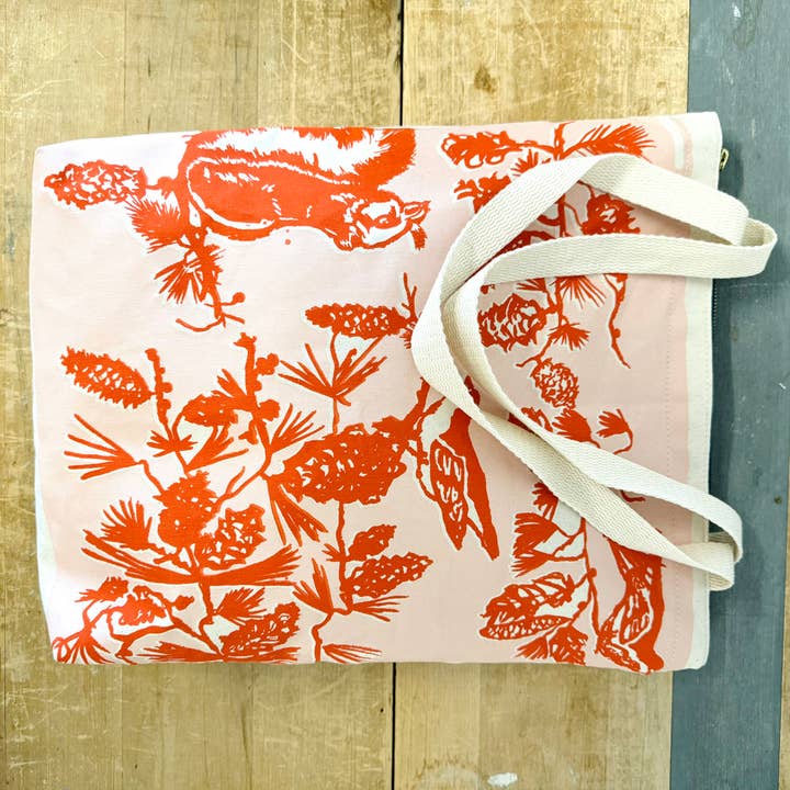 Erin Flett - Vente Tote bag – femme - Sac fourre-tout Pine Cone Tree Carry All6