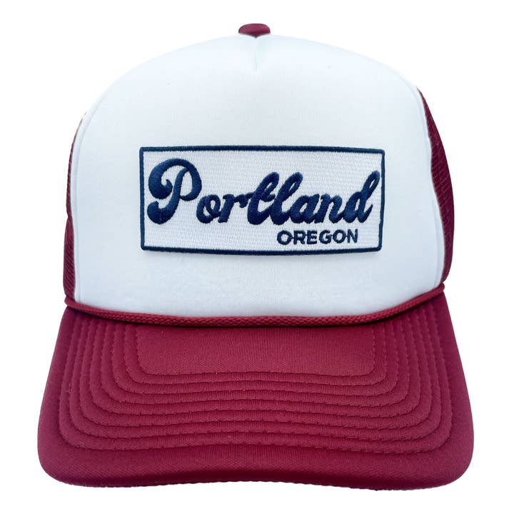 Hey Mountains - Wholesale Trucker Hat - Unisex - Portland, Oregon Trucker Hat