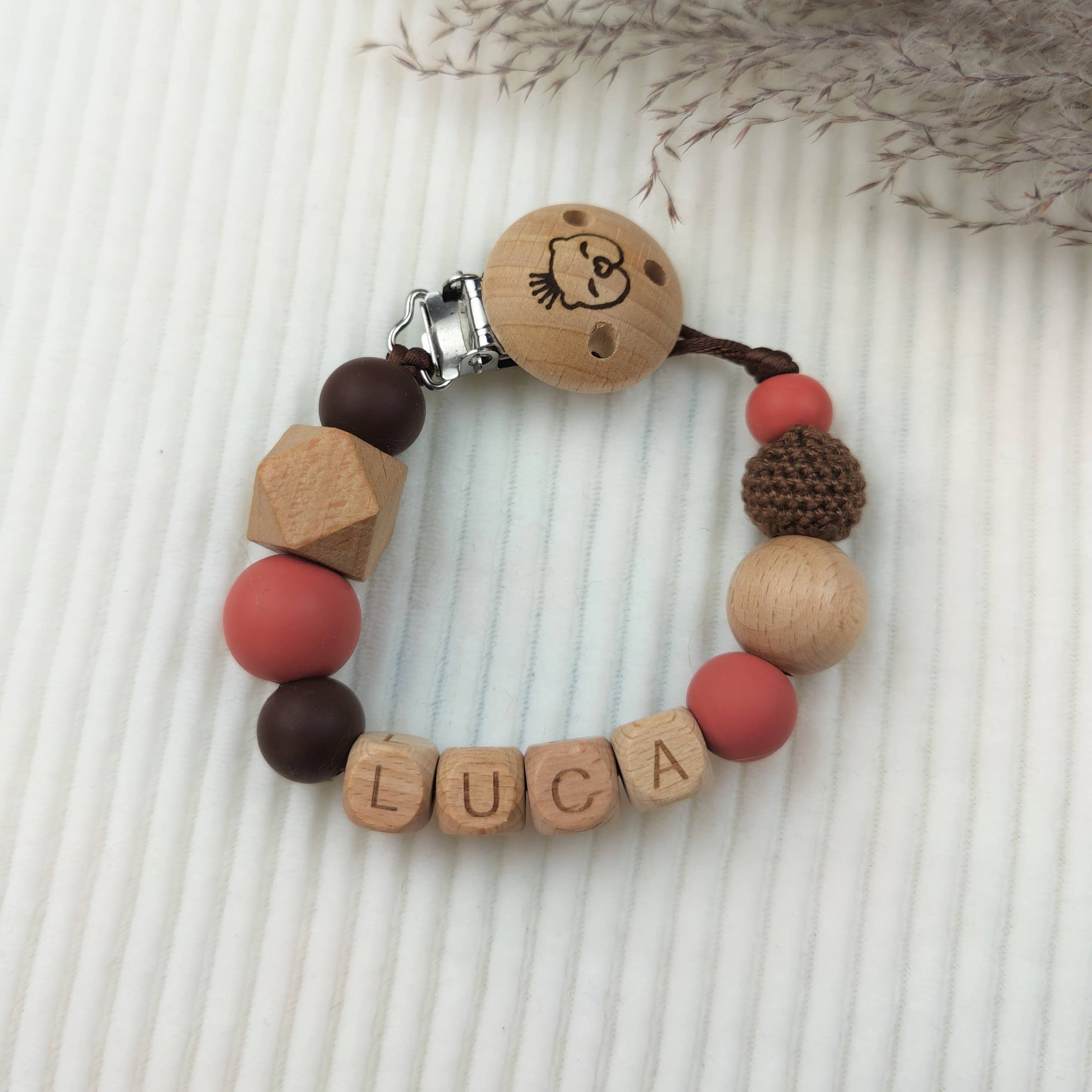 Little Baby Musthaves - Wholesale Pacifier Clip - Baby - Autumn pacifier