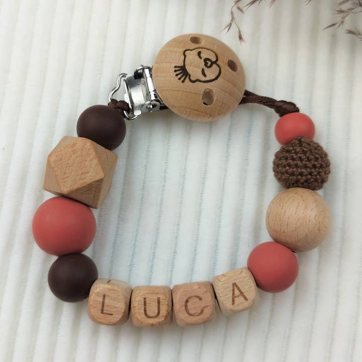 Little Baby Musthaves - Wholesale Pacifier Clip - Baby - Autumn pacifier0