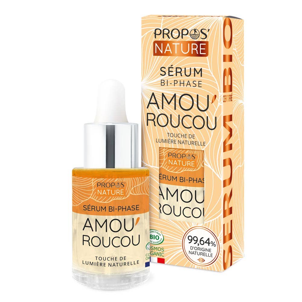 Propos'Nature - Wholesale Facial Serum/Concentrate - Bi-phase Serum Amou'roucou Bio - Roucou - 30ml1