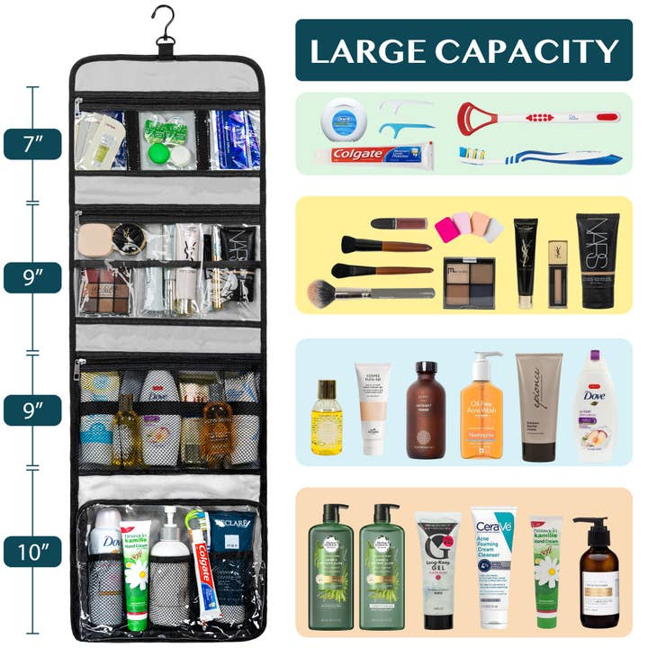 Pavilia - Wholesale Toiletry bag – Unisex - Buckle Hanging Toiletry Organizer Bag36