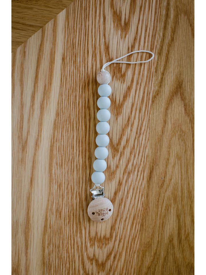 Prende-Chupetas de Silicone e Madeira Eco Collection SI003 por atacado de Amorim Gerações, LDA