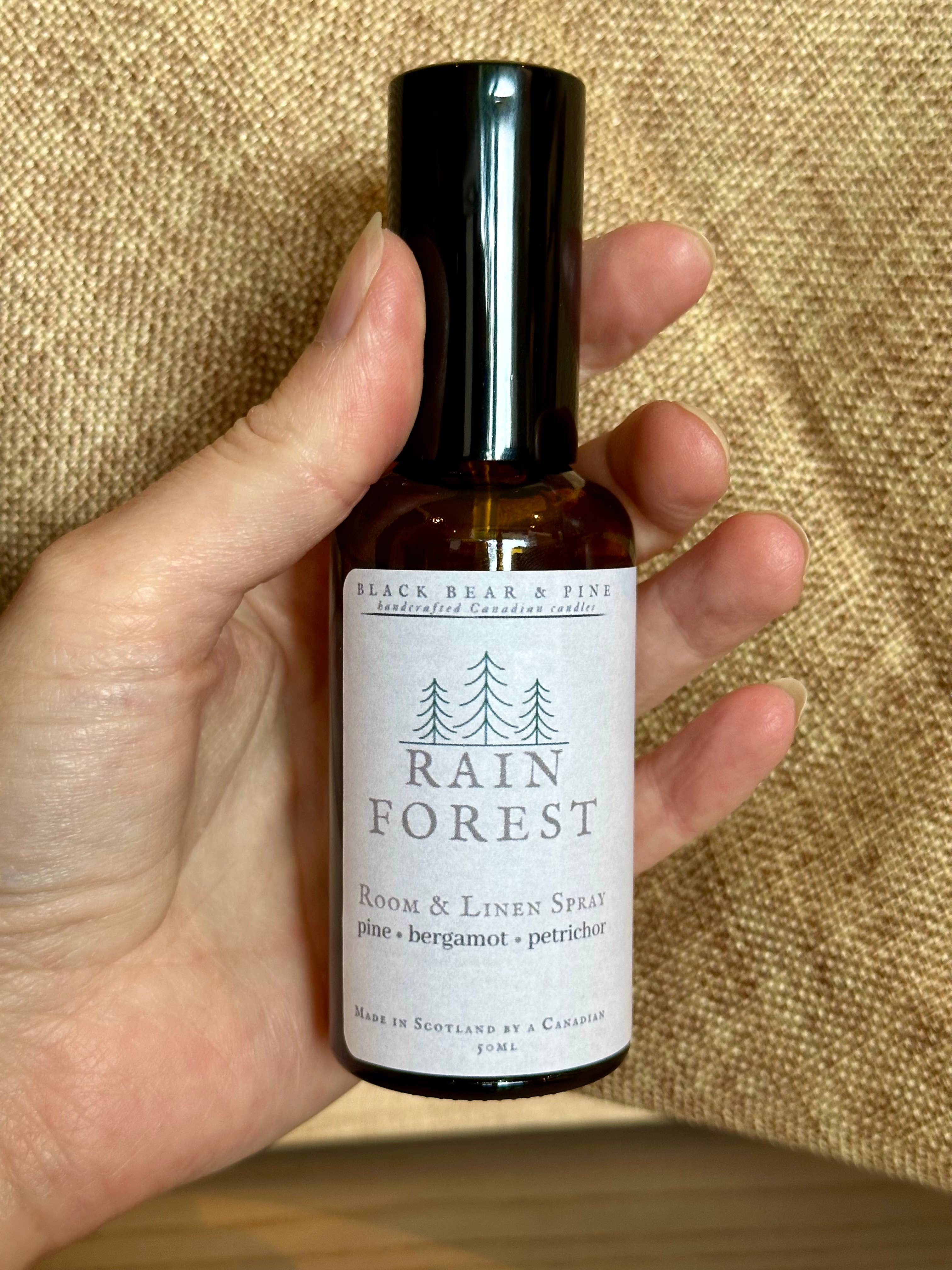 Black Bear & Pine - Wholesale Room & linen spray - Room and Linen Spray1