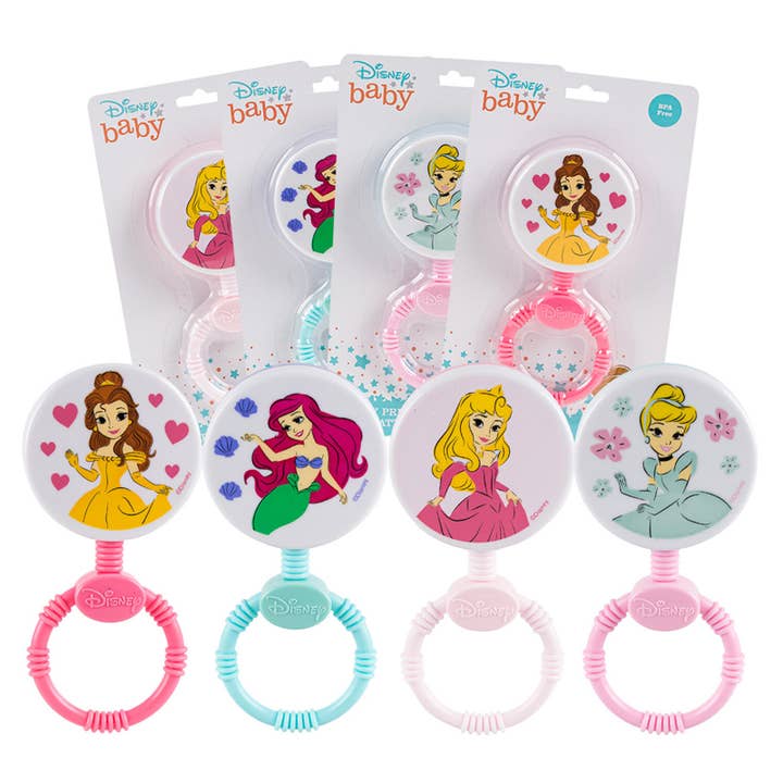 Baby Rattle - Assorted Princesses for wholesale by Deluxe Import Trading