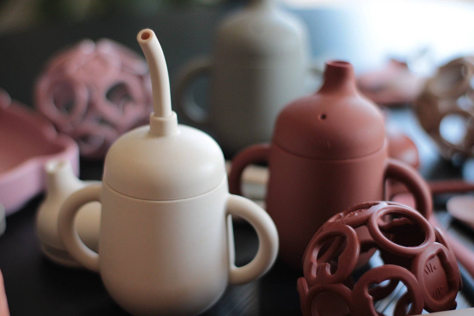 Soina - Wholesale Drinking Glass/Cup - Kids & Baby - 3-in-1 tumbler - Ivory3