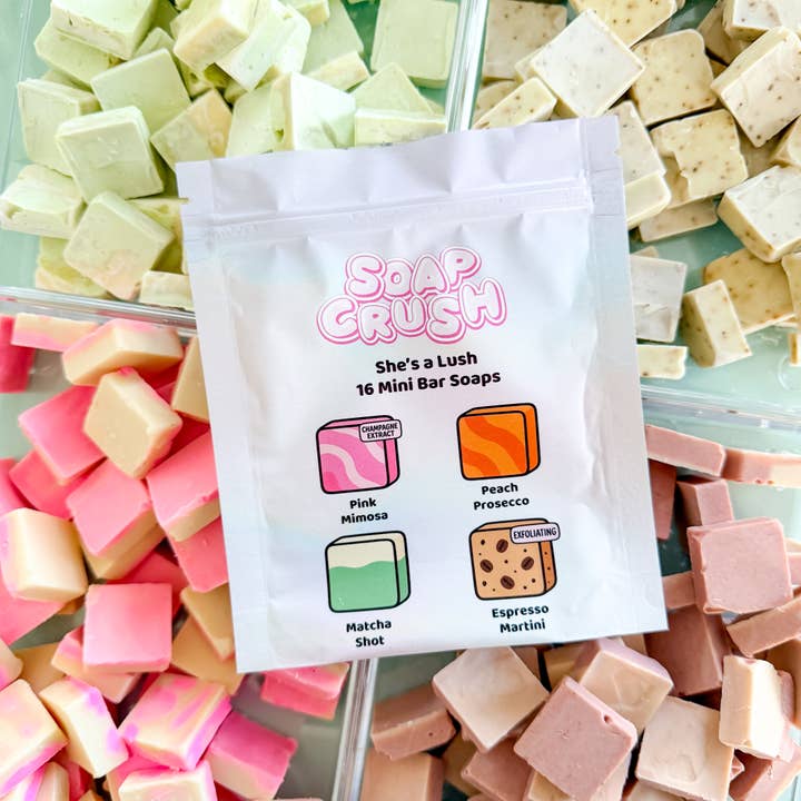 Brunch Themed Trendy Mini Soap Collection Gift Set for wholesale by Soap Crush