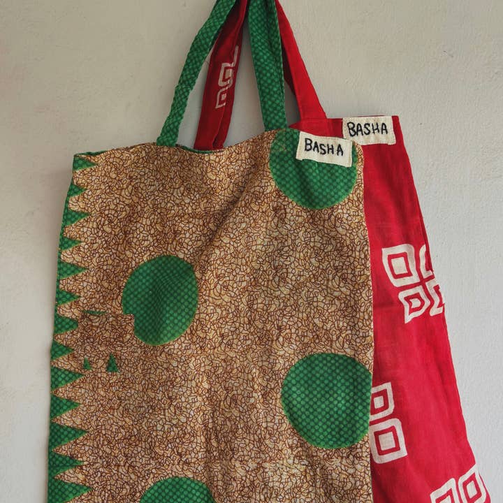 Basha Boutique - Wholesale Gift Bag - Recycled Sari Gift Bag2
