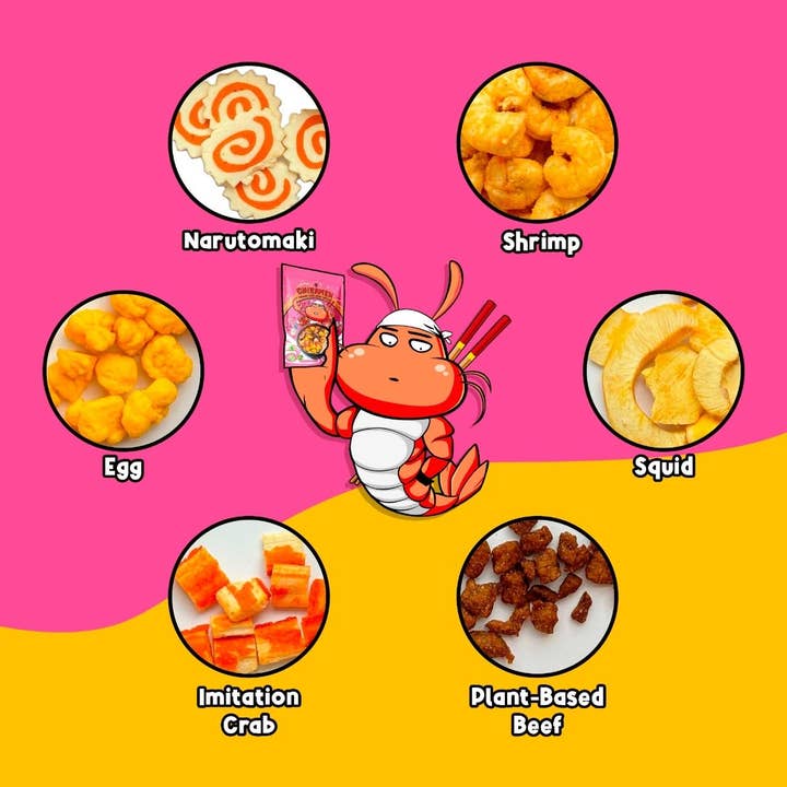 Chiramen - Wholesale Ramen - CHIRAMEN Dried Seafood Mixed Ramen Toppings4