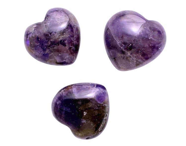 Crystal Magick Wholesale Ltd – wholesale Spiritual stone/crystal – Amethyst Mini Hearts 0