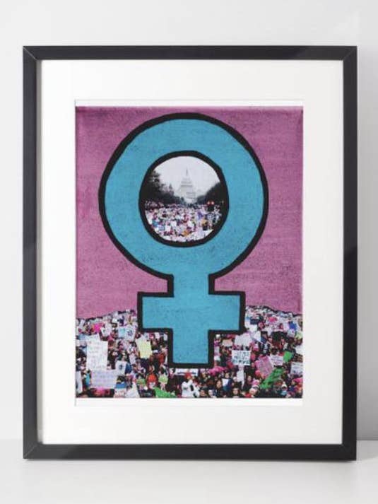 Feministisk Collage Print for engroshandel hos PTSFeminist