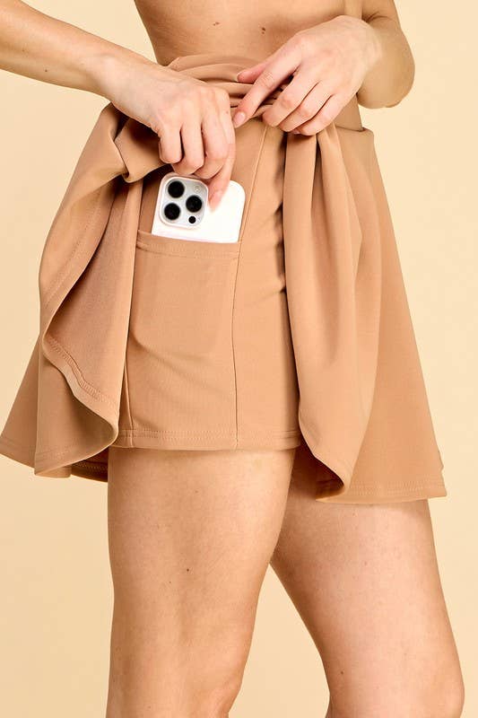 MIO WHOLESALE – Engroshandel Skørt - Dame – SCU07X PLUS STØRRELSESCUBA FLARE SKORT10