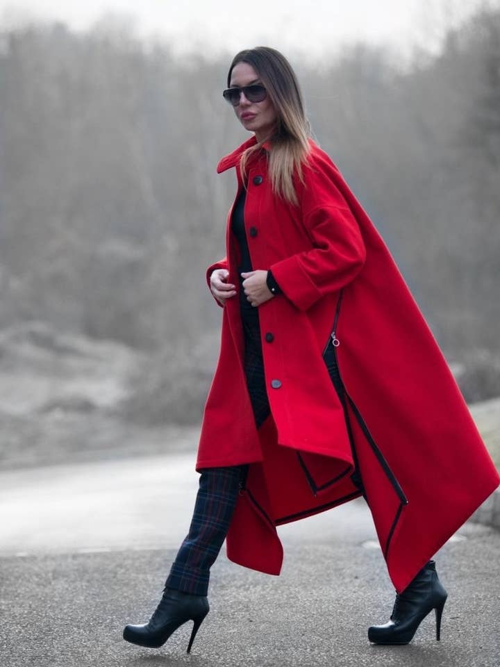 Manteau d'hiver ample pour femmes FEDERICA pour la vente par EUG fashion