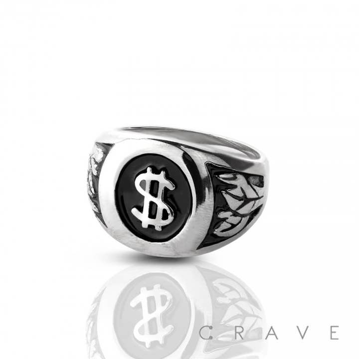 SS DOLLOR TEKEN GELD $ BIKER RING voor wholesale door CRAVE