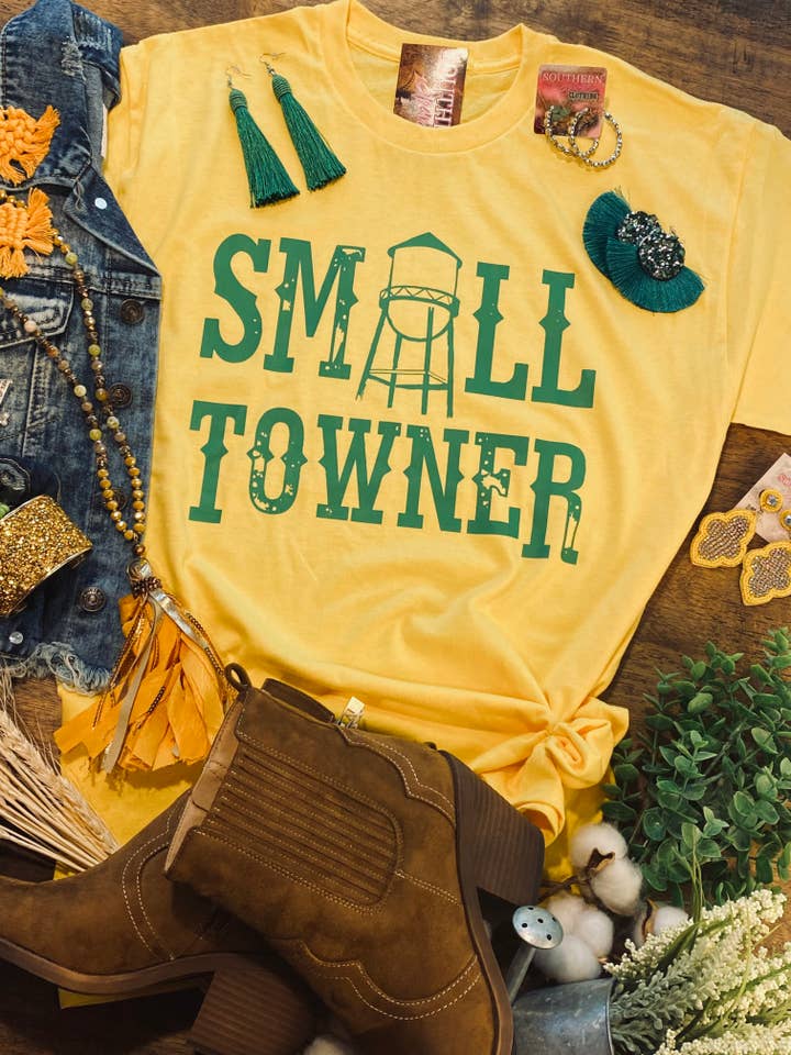 Small Towner - T-shirt style ferme/occidental pour la vente par Southern Fashion