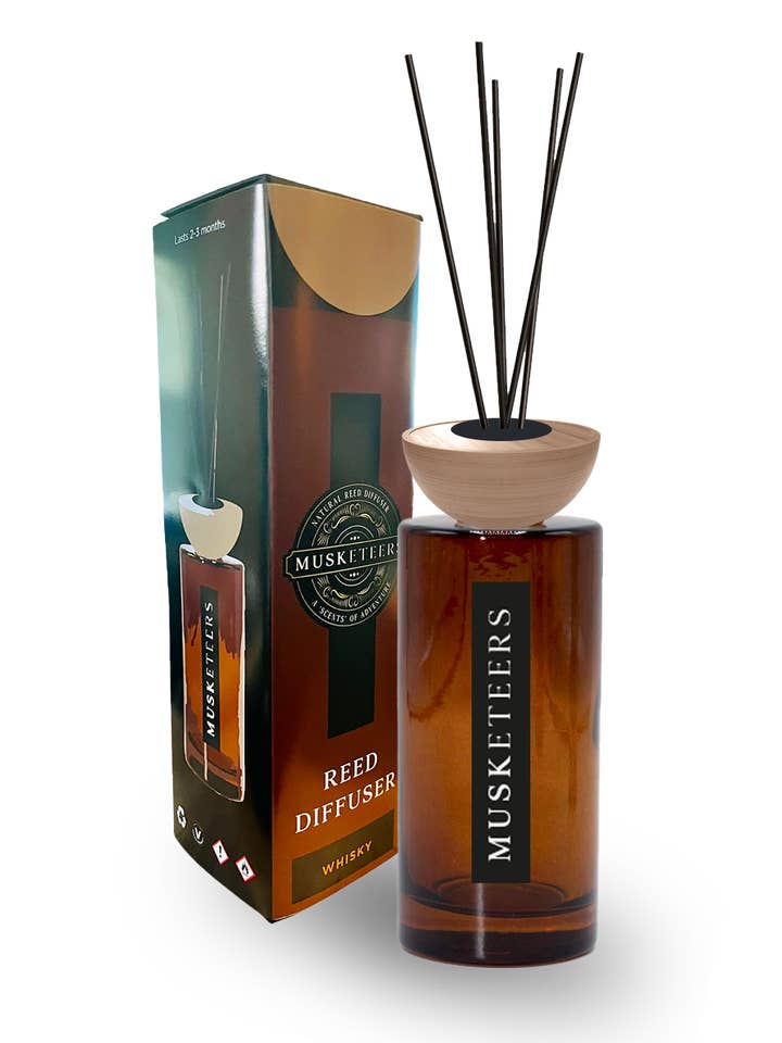 Diffuseur à roseaux Océan – Parfum d'intérieur frais aux accents côtiers pour la vente par Musketeers