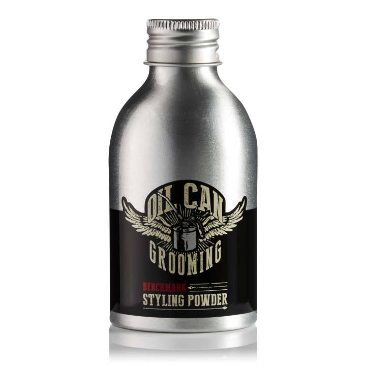 Oil Can Grooming Benchmark Styling Puder (20g) für den Großhandel von US Barber Products