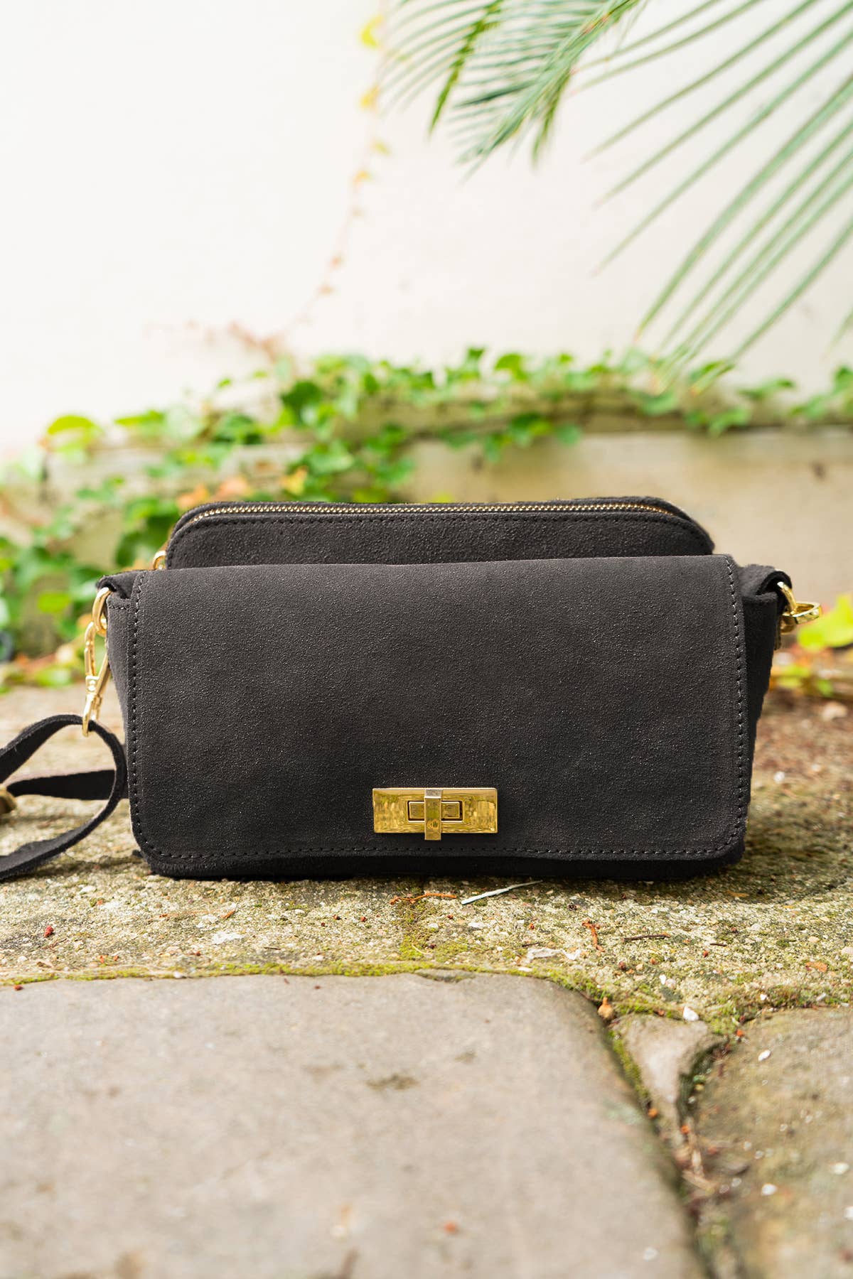 Cherry Paris - Venta al por mayor Maletín - Mujer - Bolso bandolera ILIANE en ante - 418844