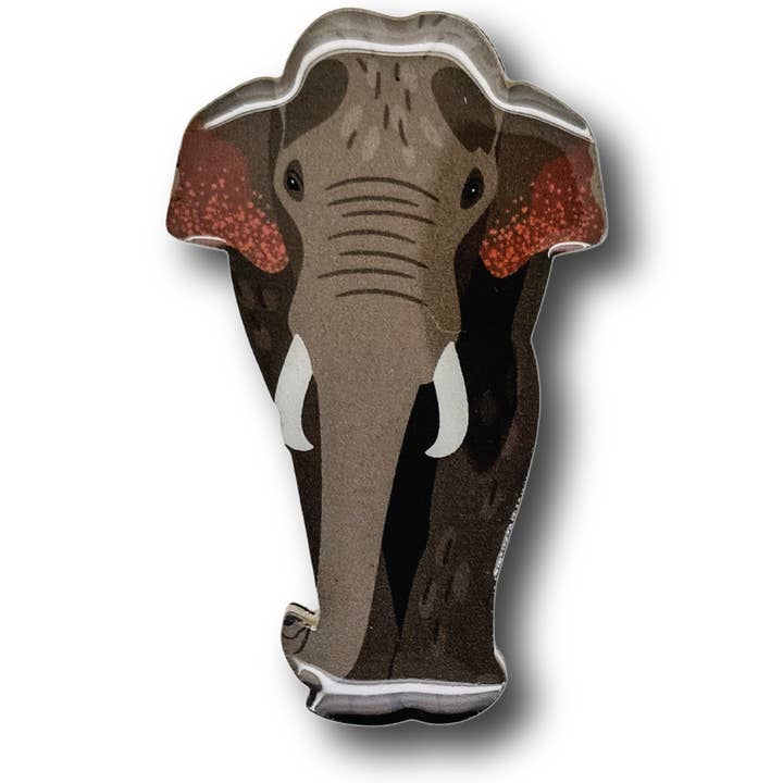 Asian Elephant (I) Elephant Brooch for wholesale by Selatan