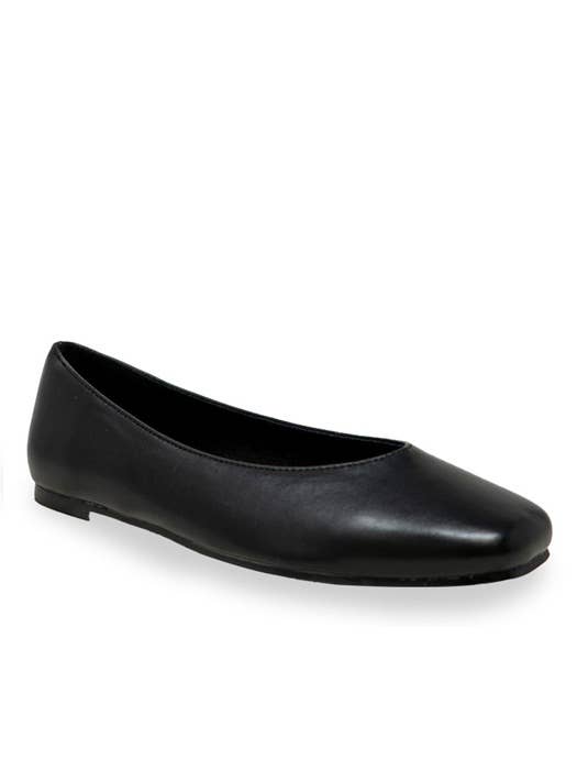 CHARLOTTE-12 SQUOVAL TOE BALLET FLAT for wholesale by Chase+Chloe