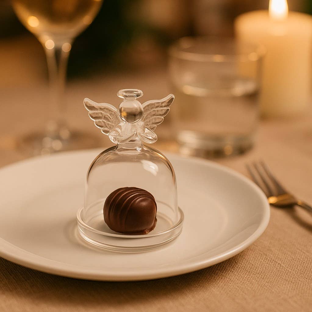 AULICA - Wholesale Decorative Tabletop Object - Angel plate gift1