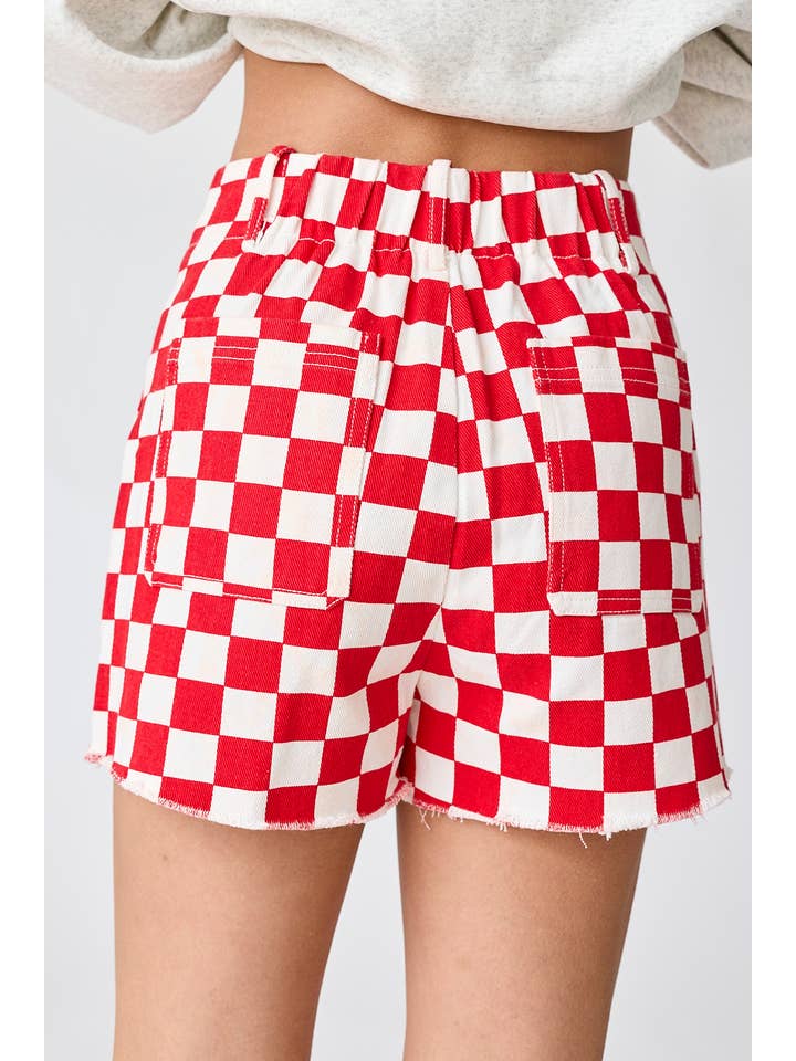 Papermoon - Wholesale Shorts - Women's - PP12128-1 - COLLEEN DENIM SHORTS11