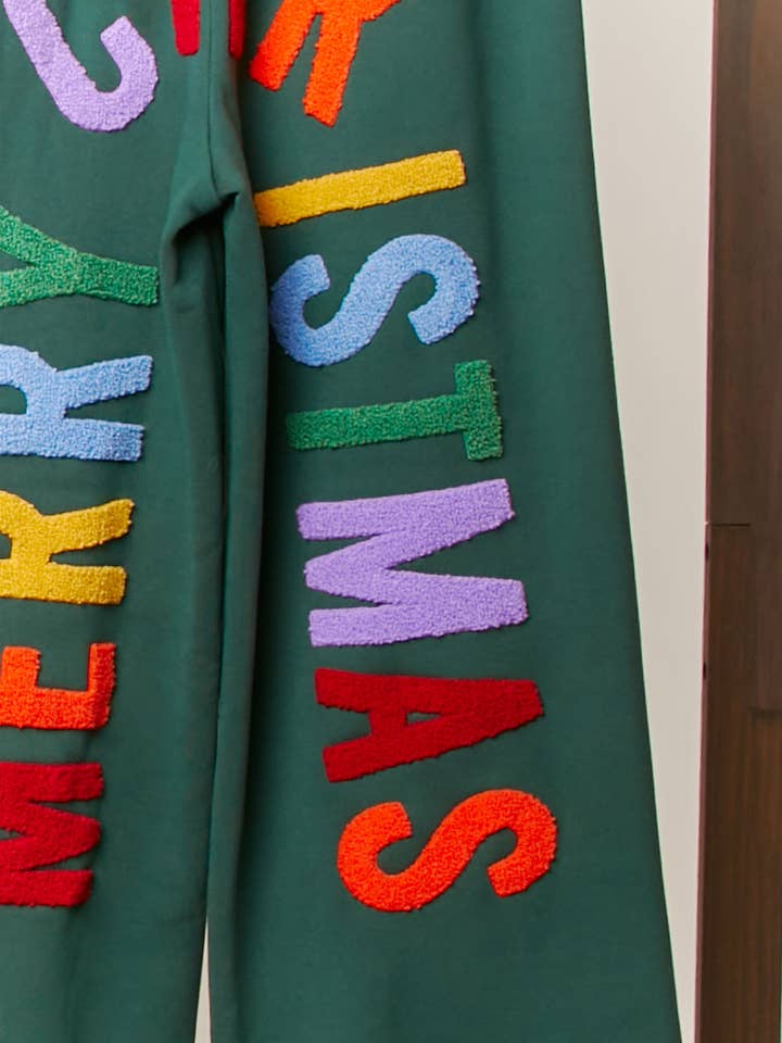 Mello. - Wholesale Pants - Women's - Christmas Pants with Lettering8