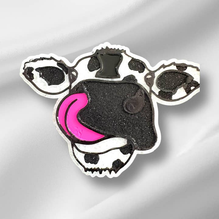 Licking Cow Car Freshie for wholesale by Cup Culture